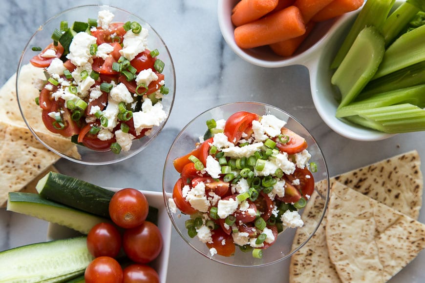 5 Layer Mediterranean Dip What's Gaby Cooking