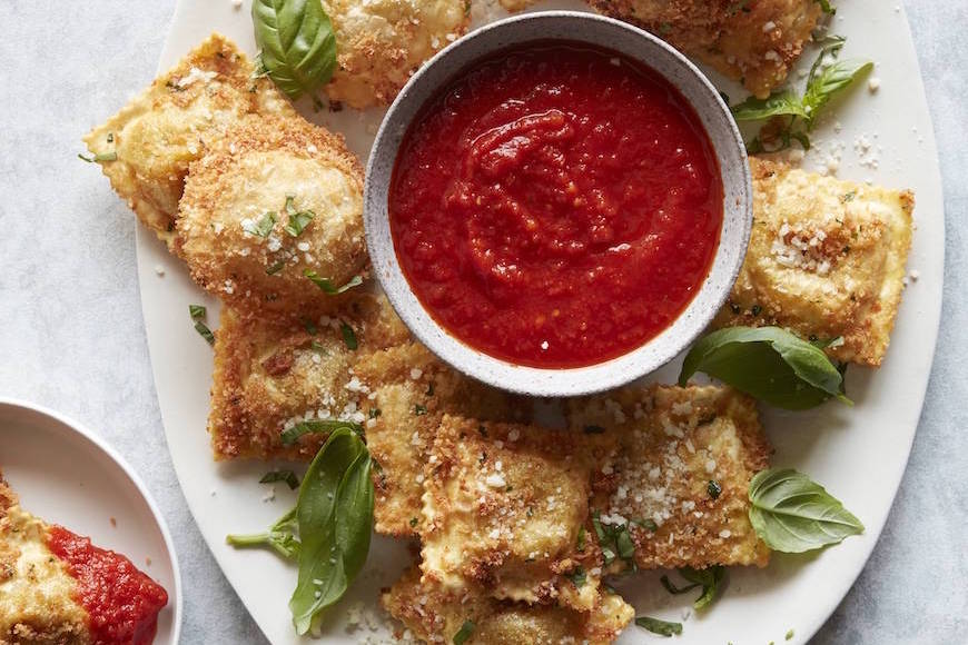 Fried Ravioli What's Gaby Cooking