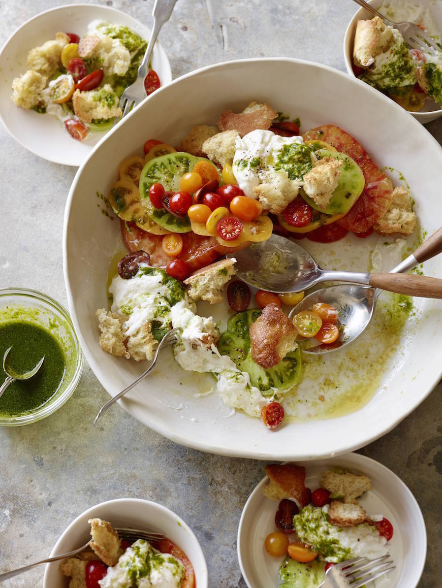 Burrata Tomato Salad What's Gaby Cooking
