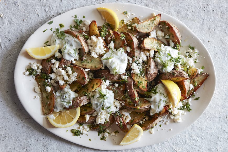 Tzatziki Greek Fries What's Gaby Cooking