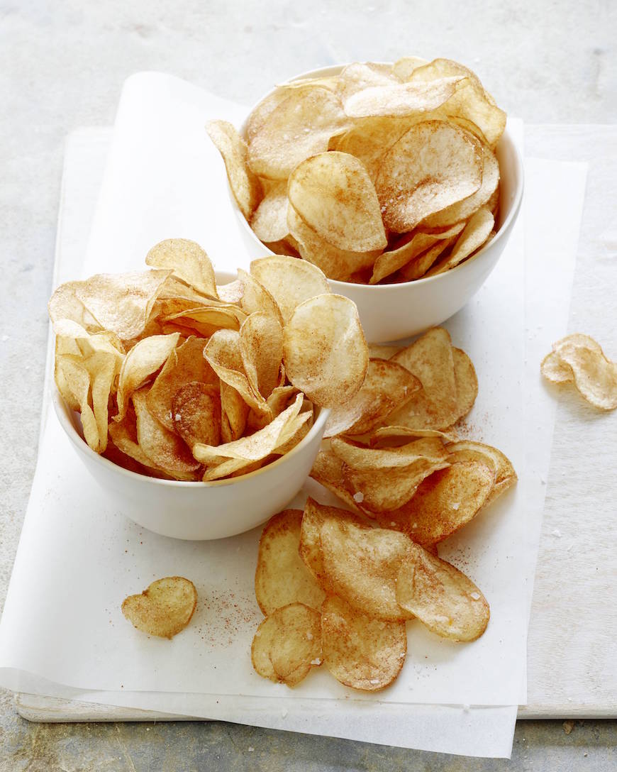 Homemade BBQ Potato Chips What's Gaby Cooking