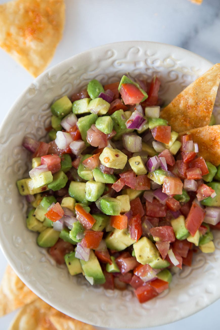 Guacamole Salsa What's Gaby Cooking