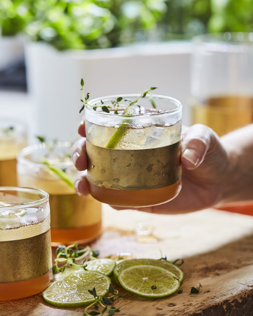 Thyme Apple Cider Spritz What's Gaby Cooking