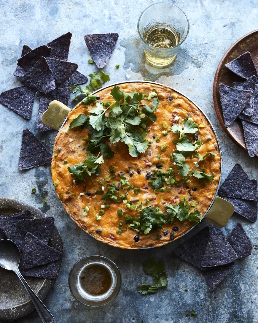 tex mex enchilada queso