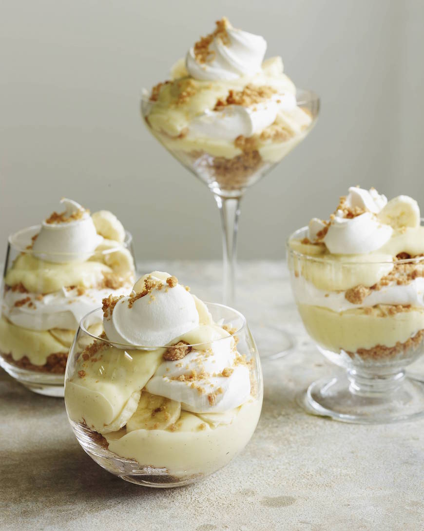 Banana Cream Pie Parfaits - What's Gaby Cooking