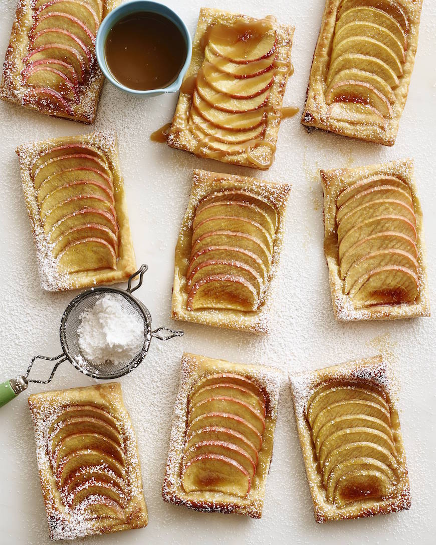 vanilla apple tarts