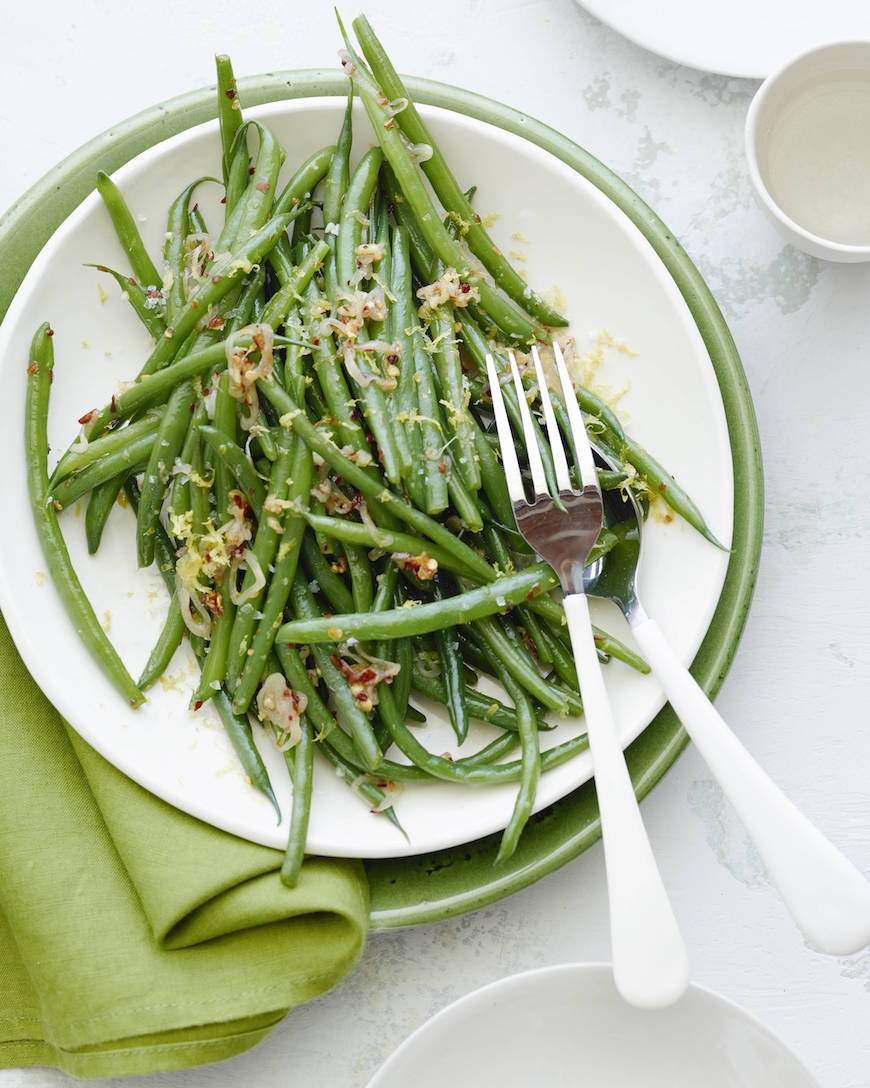 Spicy Garlic Green Beans